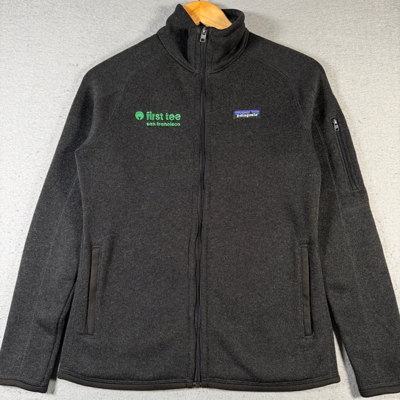 Patagonia Tops - Patagonia Fleece Jacket First Tee San Francisco Embroidered Zip Up Women's Small